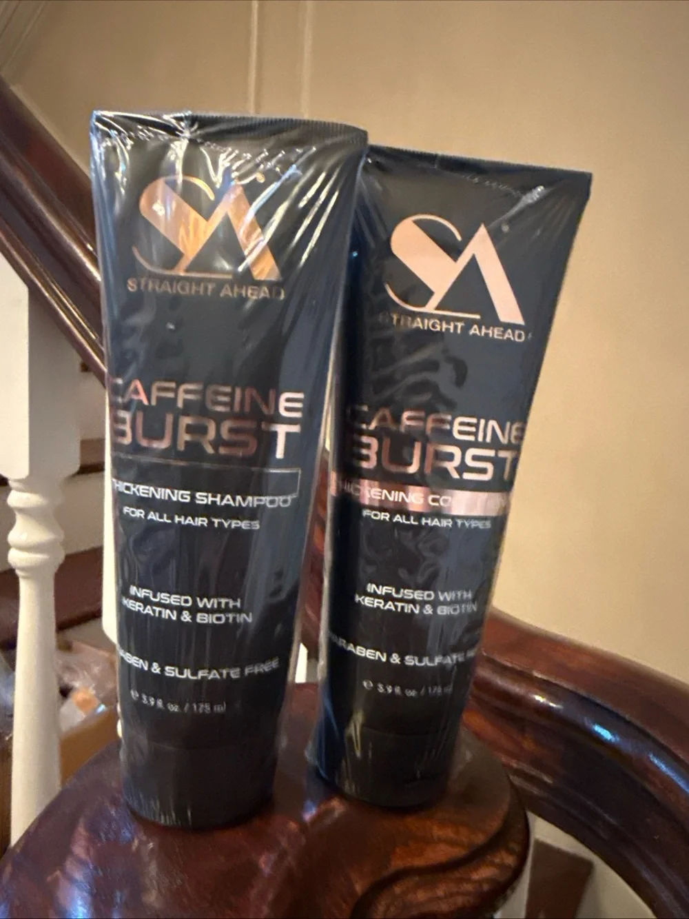 Straight Ahead | Hair | Straight Ahead Caff Burst Shampoo Conditioner ...